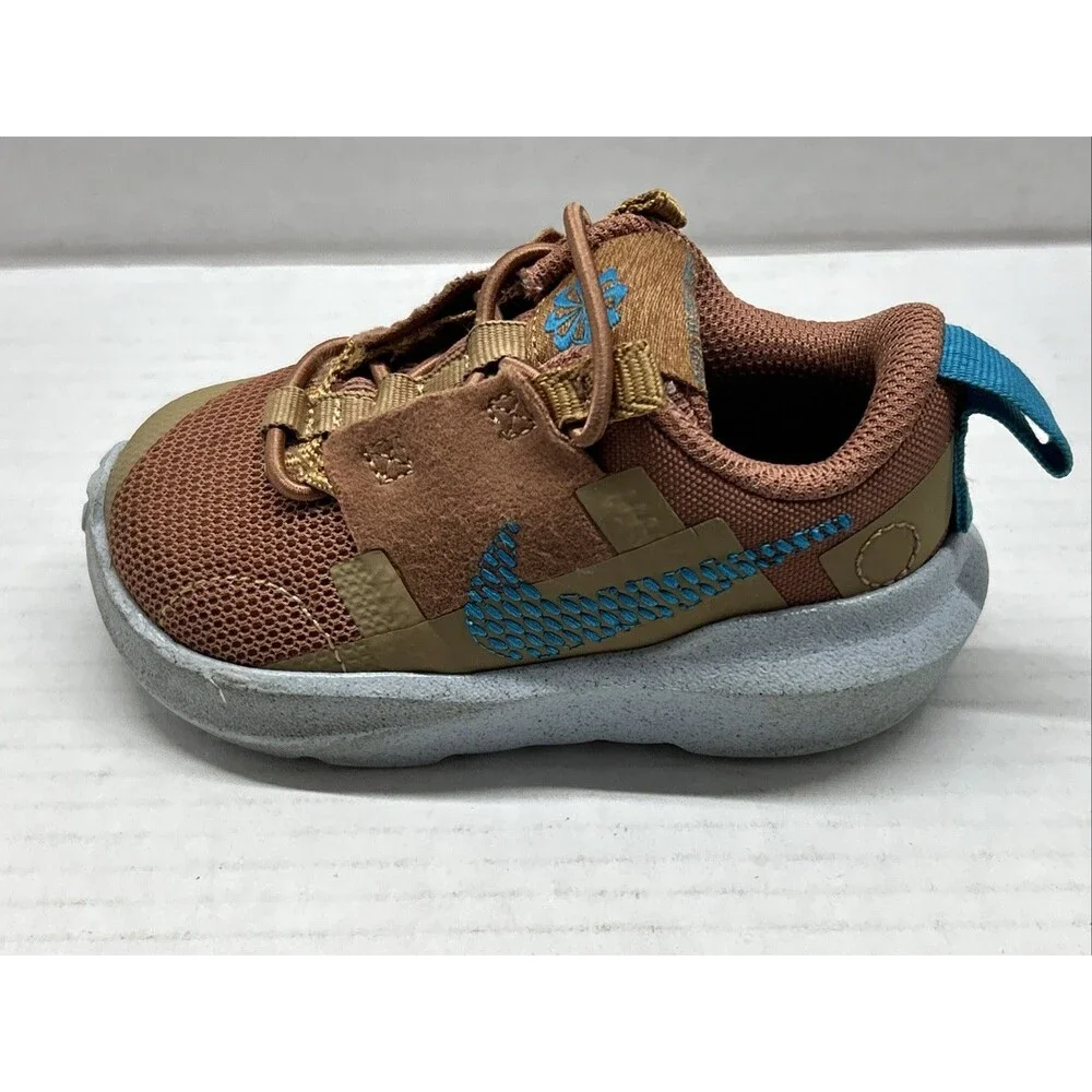 Toddlers Nike Crater Impact Mineral Clay/Laser Blue (DB3553 201)